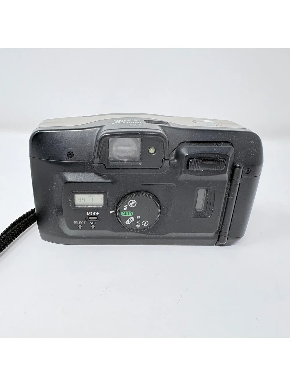Canon Sure Shot 76 Zoom 38-76mm Point & Shoot Film Camera Tested & Working
